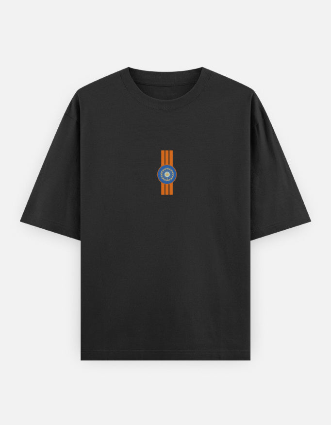 C-Labs I Bleed Blue Oversized Classic T-Shirt Black Front_1_c_2_acd021a0-0db9-427a-970e-cedcf21ff9fc