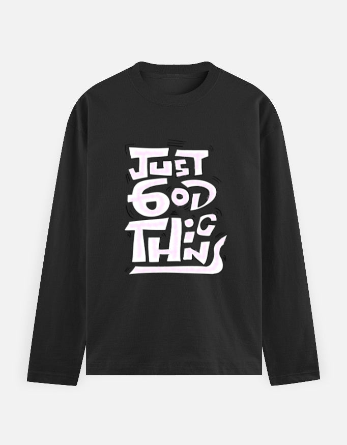 C-Labs Just God Things Full Sleeve T-Shirt Black Front_1_c_2_b63ce578-0f99-40a5-aef9-a80cf1d4bdd8