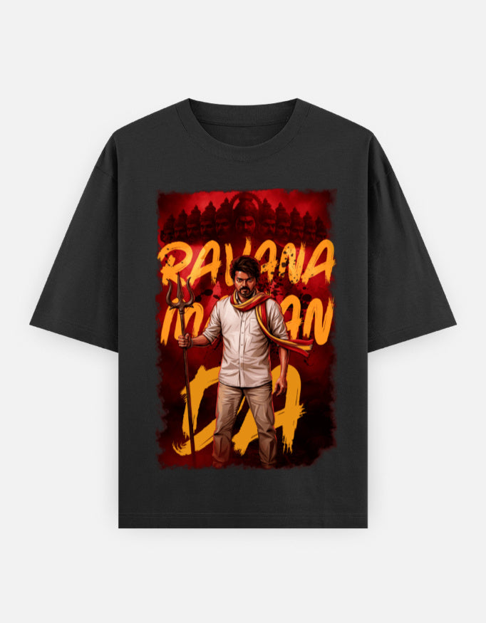 C-Labs Ravana Mavan Da Oversized Classic T-Shirt Black Front_1_c_2_b8cfda3e-d935-4c91-8972-2009de8f207d