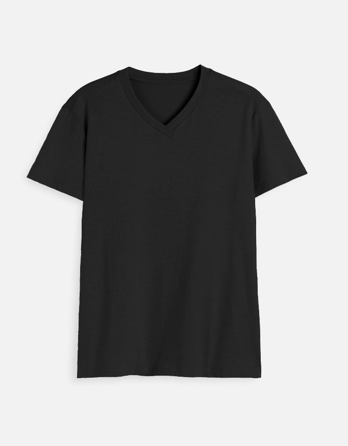 C-Labs C-Standard: V Neck T-Shirt V-Neck T-Shirt Black Front_1_c_2_bfe8f070-a44a-40a9-bb23-6ff5c8b10c80