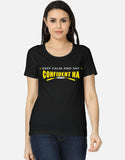 C-Labs Confident-ah Irunda Women's Classic T-Shirt Black Front_1_c_2_cbf7ffcb-965c-4fc1-820a-bd183fb7012a