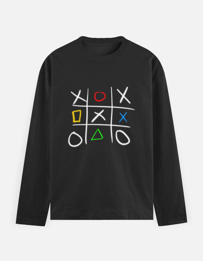 C-Labs Play Station XO Full Sleeve T-Shirt Black Front_1_c_2_ccb182f7-ee80-4945-ab2e-7b4e5fe50fe0