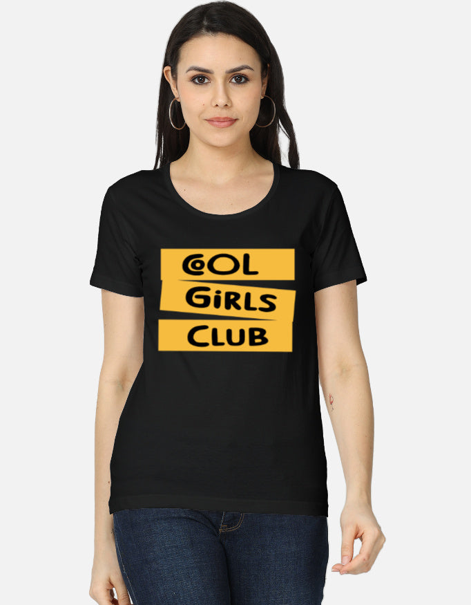 C-Labs Cool Girls Club Women's Classic T-Shirt Black Front_1_c_2_ddb34c94-8e65-470f-8e23-0f165e57e776