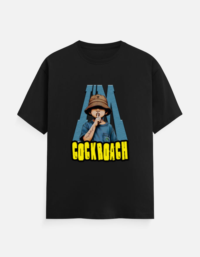 C-Labs I'm Cockroach Classic Crew T-Shirt Black Front_1_c_2_ded00b50-efc1-4a75-8a75-eba6fc43549e