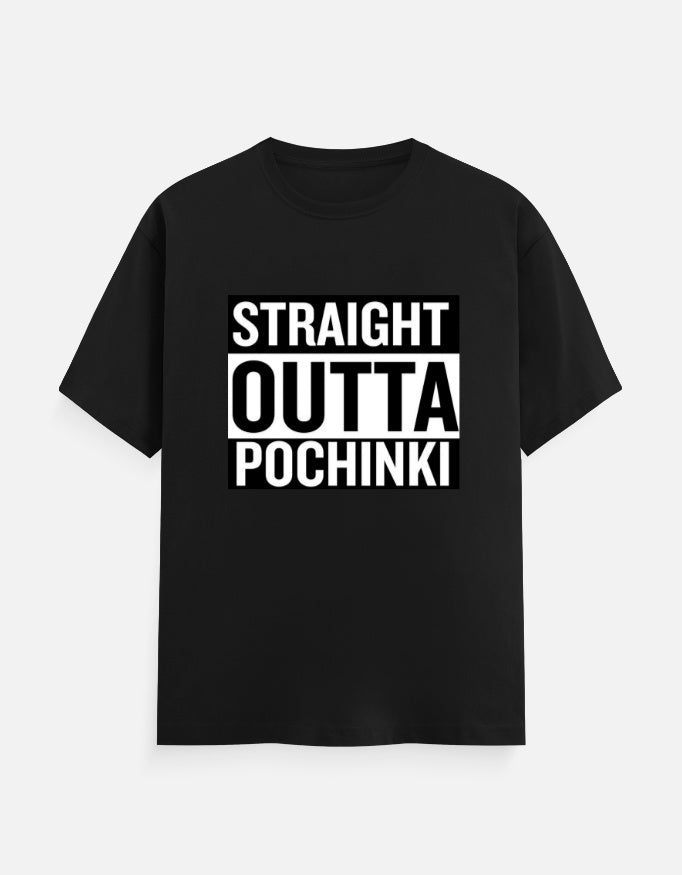 C-Labs Straight Outta Pochinki Classic Crew T-Shirt Black Front_1_c_2_df4c373d-e49c-4721-9184-82f4ec25d14a
