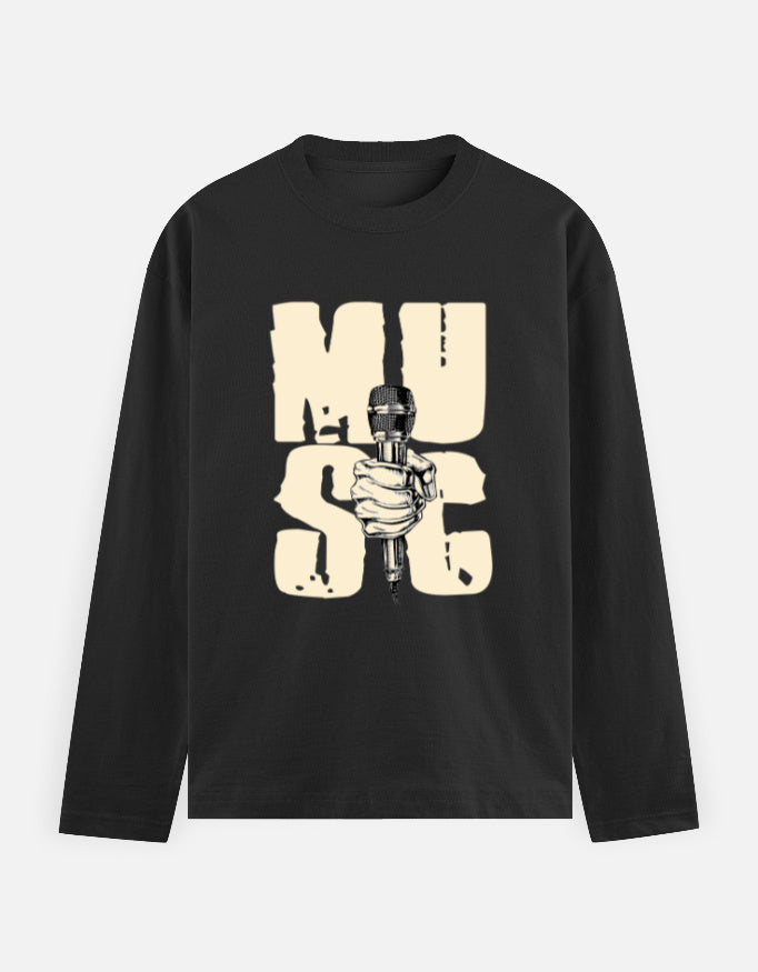 C-Labs Music Full Sleeve T-Shirt Black Front_1_c_2_e18b2156-34f0-4d17-8186-54105d6420f0