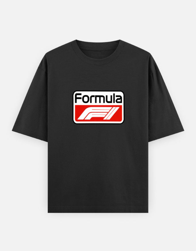 C-Labs Formula 1 Oversized Classic T-Shirt Black Front_1_c_2_e96fa689-4c18-480c-8467-c1c3041a918c