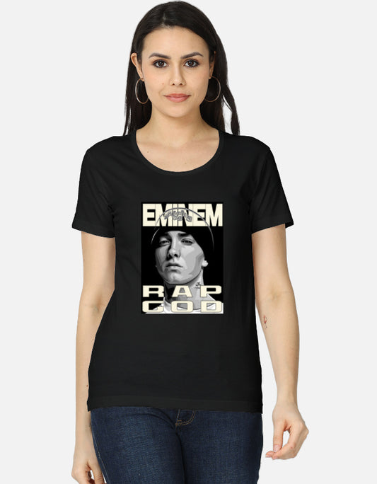 C-Labs Rap God Women's Classic T-Shirt Black Front_1_c_2_eb05578e-fa0e-4216-bf0d-324ac38a26c5