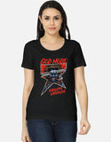 C-Labs Karuppu God Mode Women's Classic T-Shirt Black Front_1_c_2_ee085ab3-5374-4d4a-9845-d46387115c67
