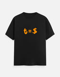 C-Labs Time Is Money Classic Crew T-Shirt Black Front_1_c_2_f769088a-a090-46ac-8314-e22f94d0ad67