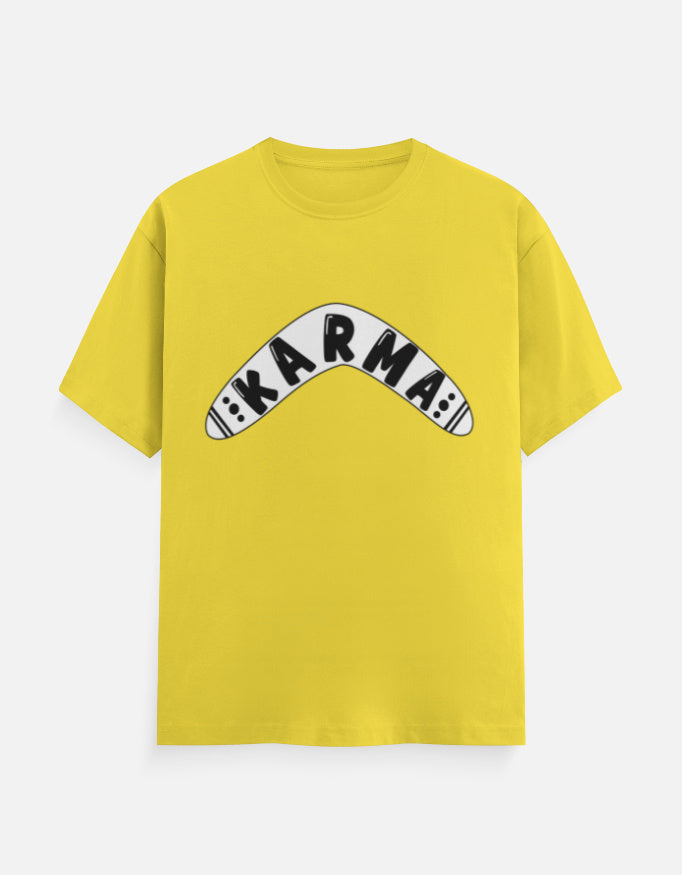 C-Labs Karma Boomerang Classic Crew T-Shirt New Yellow Front_1_c_30_0202aaa6-2d80-4f66-8e5d-0494f4167a9b