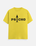 C-Labs PSYCHO Classic Crew T-Shirt New Yellow Front_1_c_30_38c81e2b-6b34-4f77-80b3-0c0f33933edc