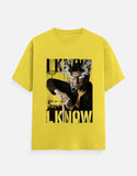 C-Labs I know I know Classic Crew T-Shirt New Yellow Front_1_c_30_4821f27d-2c64-4705-8376-bf01af329a7f