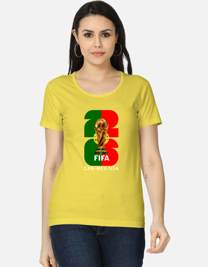 C-Labs Portugal 26 Women's Classic T-Shirt New Yellow Front_1_c_30_7f515d36-ab64-40c6-a38e-1550e1bec5ca