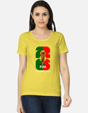 C-Labs Portugal 26 Women's Classic T-Shirt New Yellow Front_1_c_30_7f515d36-ab64-40c6-a38e-1550e1bec5ca