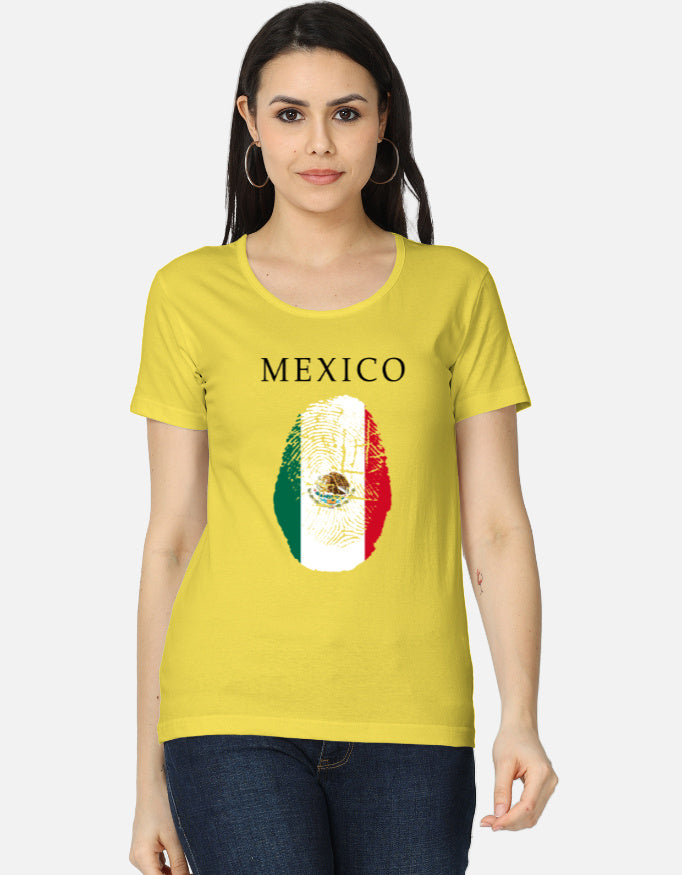 C-Labs Mexico Women's Classic T-Shirt New Yellow Front_1_c_30_c3f8bdd6-fca5-48b4-8386-5700cc8e3c4d