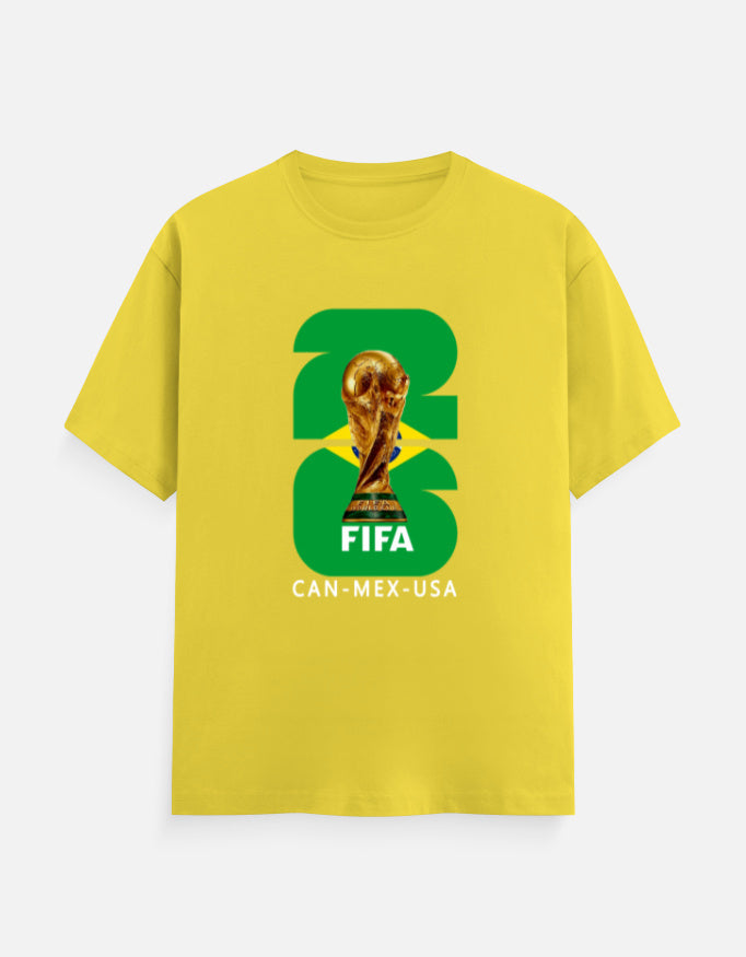 C-Labs Brazil 26 Classic Crew T-Shirt New Yellow Front_1_c_30_fb0ee528-8fd3-4c21-9d2e-3a17ecd8618f