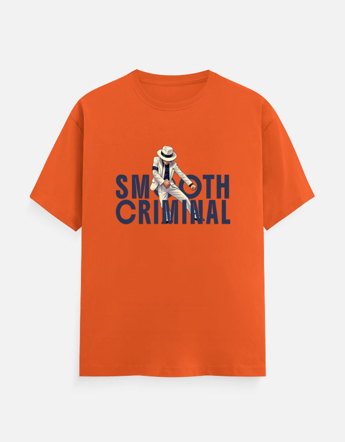 C-Labs Smooth Criminal Classic Crew T-Shirt Orange Front_1_c_33_0f3547d7-1056-4684-a6d6-7a343e0be0a4