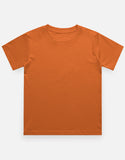 C-Labs C-Standard: Boy's T-Shirt (Light) Boy Classic Crew T-Shirt Orange Front_1_c_33_26dcd674-55a7-4439-b055-ceab6edb1659