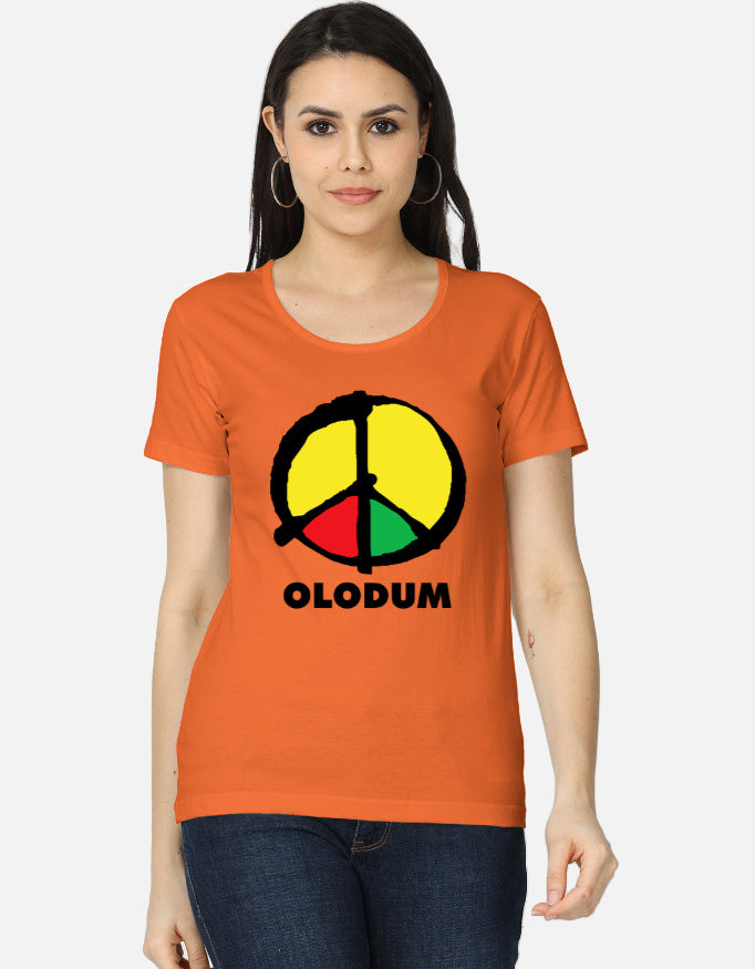 C-Labs Michael Jackson – Olodum Women's Classic T-Shirt Orange Front_1_c_33_46261ae7-054d-442a-84c8-8195713a54be