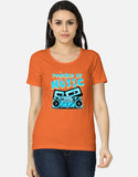 C-Labs Powered By Music Women's Classic T-Shirt Orange Front_1_c_33_4d9d68c0-f3ea-4a05-bb26-c1f8ed4ddfee