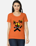 C-Labs Michael Jackson – Olodum Women's Classic T-Shirt Orange Front_1_c_33_864bb20d-26e6-4ae7-b66e-eebab5a62df2