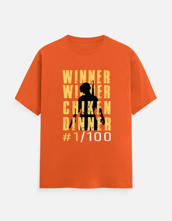 C-Labs WINNER WINNER CHICKEN DINNER Classic Crew T-Shirt Orange Front_1_c_33_8f9e0b04-0d78-47bd-9696-a5aea0270084