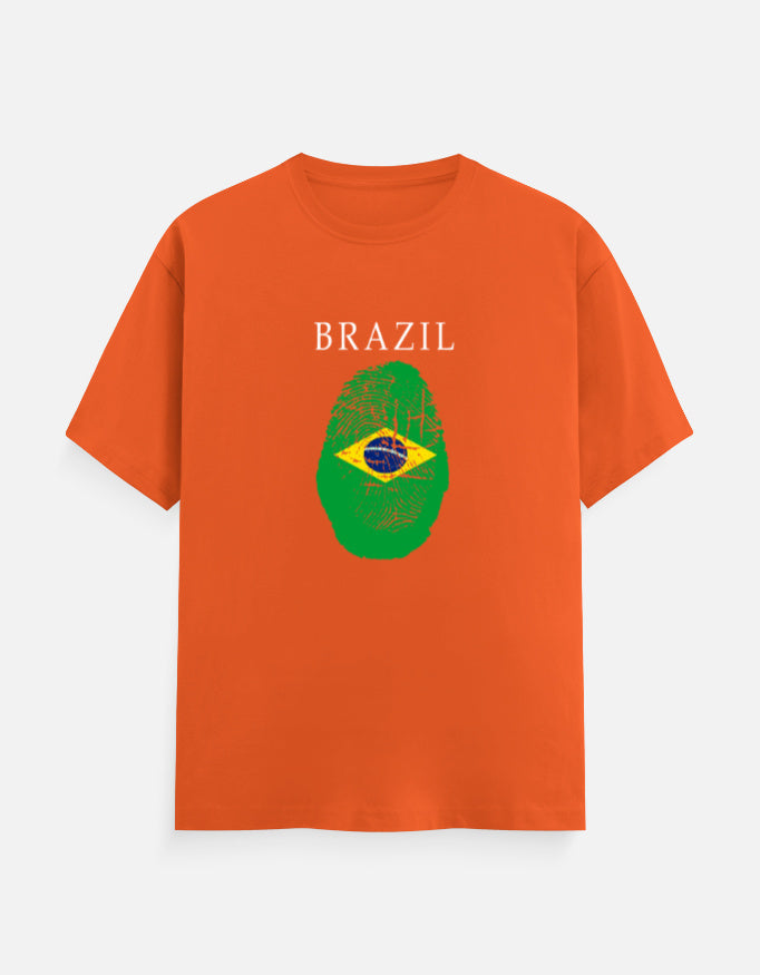 C-Labs Brazil Classic Crew T-Shirt Orange Front_1_c_33_adb3a9cb-6557-41bc-af5f-d4469c4af26d