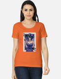 C-Labs Queen Spade Women's Classic T-Shirt Orange Front_1_c_33_b9c6c178-fc14-4562-8105-8e7aaa4f65b1