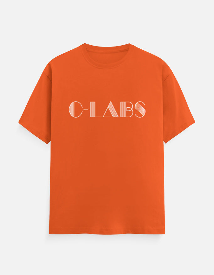 C-Labs C-LABS Retro Classic Crew T-Shirt Orange Front_1_c_33_c045bcfc-0a1b-4dd3-aec5-5610539b3fff