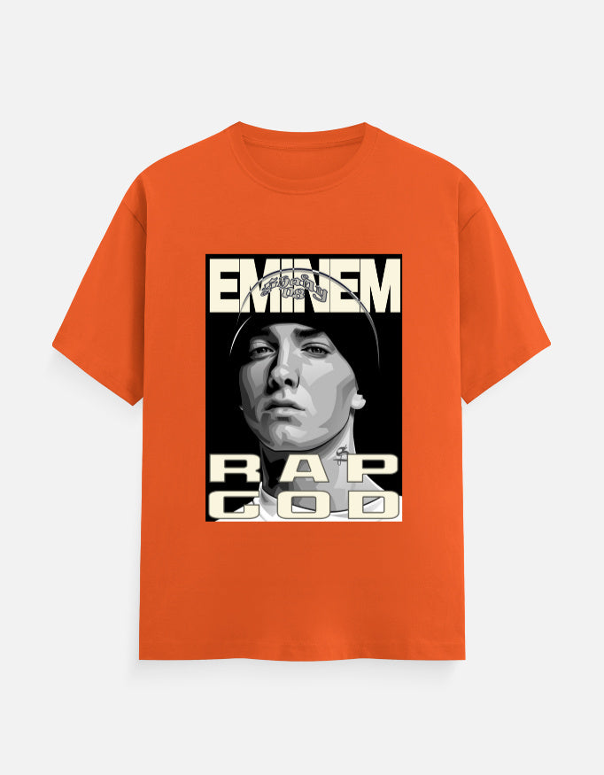C-Labs Rap God Classic Crew T-Shirt Orange Front_1_c_33_e914b168-efc2-4731-9846-b290bac71449