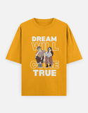 C-Labs Dream Will Come True Oversized Classic T-Shirt Golden Yellow Front_1_c_35_15428bbf-bc7c-43ee-a436-7a1e53791623