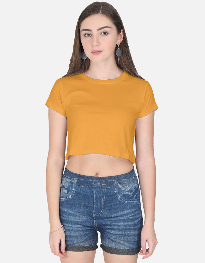 C-Labs C-Minimal: Crop Top Crop Top Golden Yellow Front_1_c_35_22628af8-9cdb-4d74-b73b-d27a8f75253a