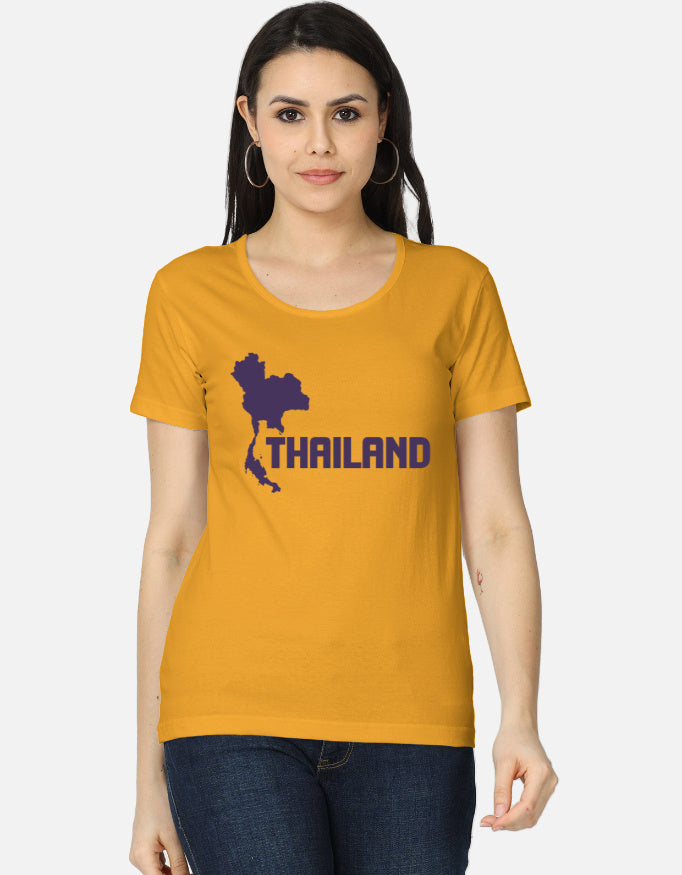 C-Labs Thailand Land of Smiles Women's Classic T-Shirt Golden Yellow Front_1_c_35_27fbfe49-1536-4d04-ae48-ee65a2a70168