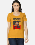 C-Labs Member of Cockroach Janatha Party Women's Classic T-Shirt Golden Yellow Front_1_c_35_3396fab4-cff4-4bf5-b3b7-80c5d8d5c219