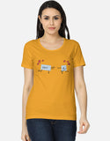 C-Labs Ctrl+Z Women's Classic T-Shirt Golden Yellow Front_1_c_35_3ec17407-e465-4060-8012-39ac03f06ea6