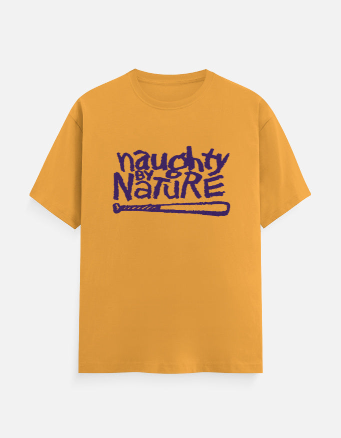 C-Labs Naughty By Nature Classic Crew T-Shirt Golden Yellow Front_1_c_35_415f79be-c56e-4f6e-8f96-7fafe8c78ba1