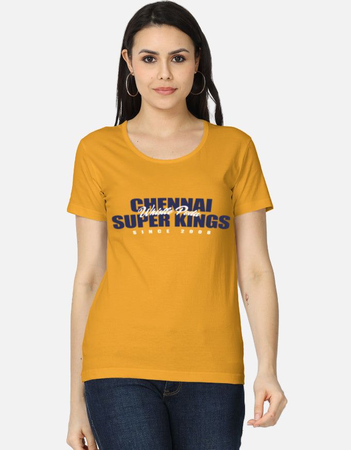 C-Labs Chennai Super Kings Whistle Podu Women's Classic T-Shirt Golden Yellow Front_1_c_35_4f2c6f0a-9169-434a-ab1e-f4872957a495