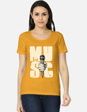C-Labs Music Women's Classic T-Shirt Golden Yellow Front_1_c_35_5e195a03-4752-4974-9fa3-f503a4b077c0