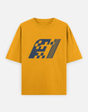 C-Labs F1 Oversized Classic T-Shirt Golden Yellow Front_1_c_35_60c9990a-b478-459c-86ac-5815737688cc