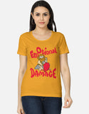 C-Labs Emotional Damage Women's Classic T-Shirt Golden Yellow Front_1_c_35_66e45a8a-dc4b-4feb-b24a-f7bb2c745fed
