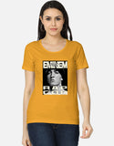 C-Labs Rap God Women's Classic T-Shirt Golden Yellow Front_1_c_35_76be83ba-9d7c-4aec-a79b-95cea38202f4