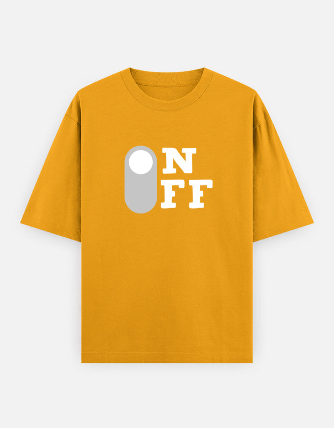 C-Labs On Off Oversized Classic T-Shirt Golden Yellow Front_1_c_35_86c0c3dc-223a-4980-a317-a74312c41770