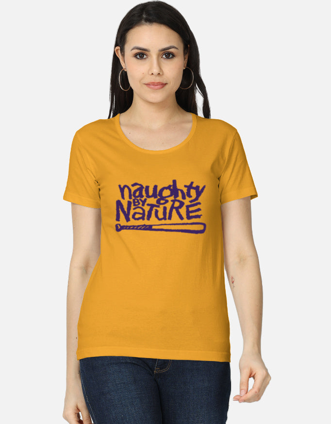 C-Labs Naughty By Nature Women's Classic T-Shirt Golden Yellow Front_1_c_35_a24ca34a-92cf-4a5f-9be8-2539e8cbb993