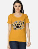 C-Labs Game Day CSK Theme Women's Classic T-Shirt Golden Yellow Front_1_c_35_b340beb2-7a83-40c7-8749-f092227ae65c