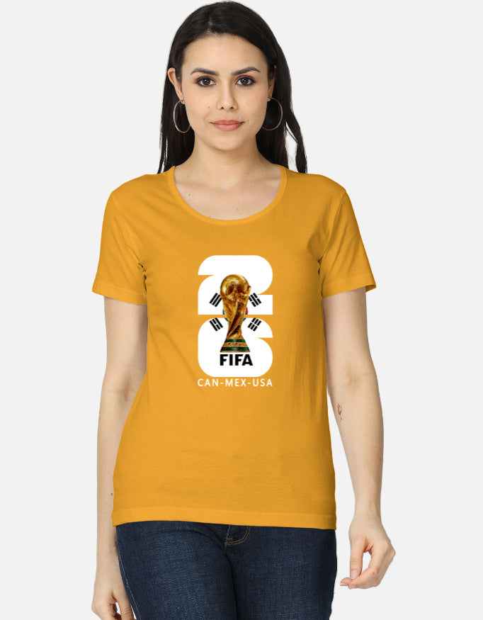 C-Labs SouthKorea 26 Women's Classic T-Shirt Golden Yellow Front_1_c_35_c0748ecf-aea4-4cba-9f01-59ea3149fbae