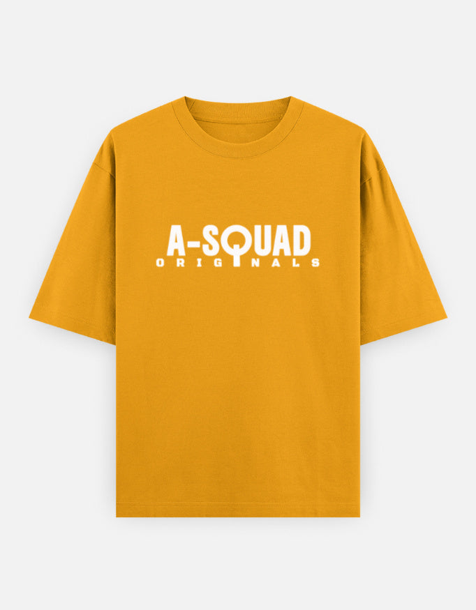 C-Labs A-Squad Oversized Classic T-Shirt Golden Yellow Front_1_c_35_c079928a-c7ce-460b-b47b-99c14578b630