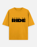 C-Labs Born To Ride Oversized Classic T-Shirt Golden Yellow Front_1_c_35_c2a99e6f-c0d2-4c58-8ba0-6f4422b50c94