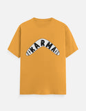 C-Labs Karma Boomerang Classic Crew T-Shirt Golden Yellow Front_1_c_35_d0de0e5f-fe6a-4452-8db5-22dec595c196
