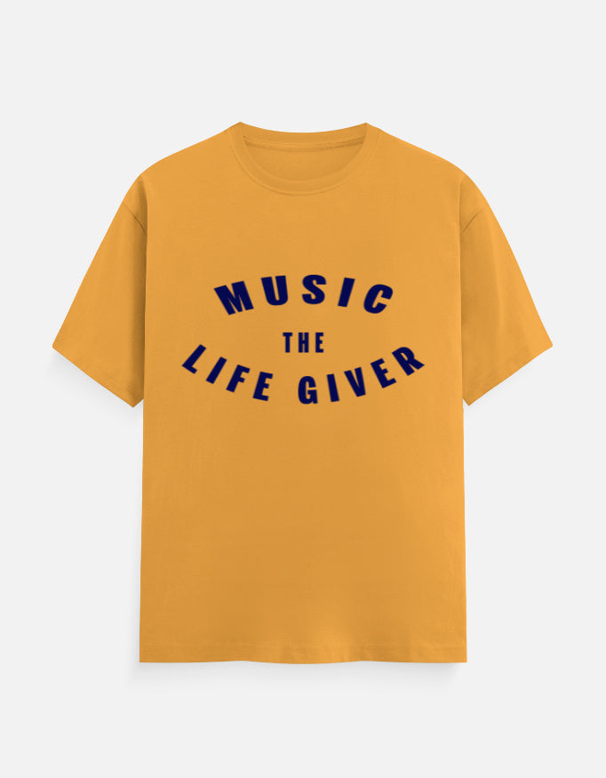 C-Labs Music The Life Giver Classic Crew T-Shirt Golden Yellow Front_1_c_35_db546225-1d03-4b7b-9e9c-559fd06ad514